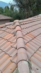 Arreglo teja corrida