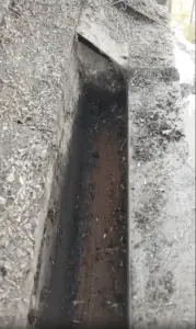 Limpieza de canaletas y arreglo de teja